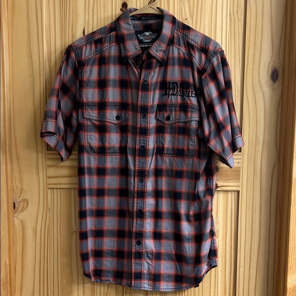 Men’s Harley Davidson button down